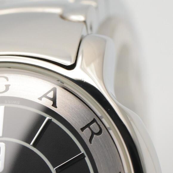 BVLGARI Solotempo Stainless Steel Watch for Women, Black, ST29S - Picture 9 of 12